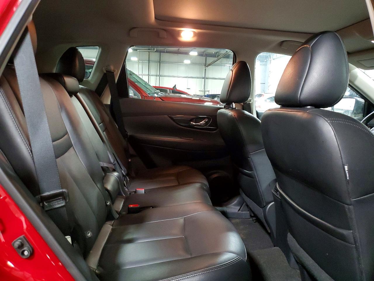 2017 Nissan Rogue Sl Red vin: 5N1AT2MV4HC793905