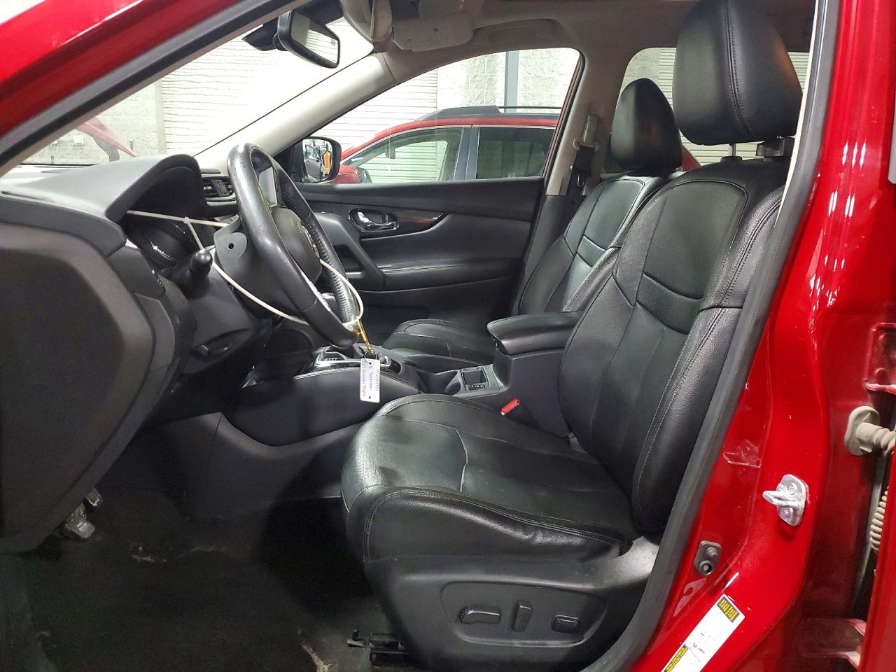 2017 Nissan Rogue Sl Red vin: 5N1AT2MV4HC793905