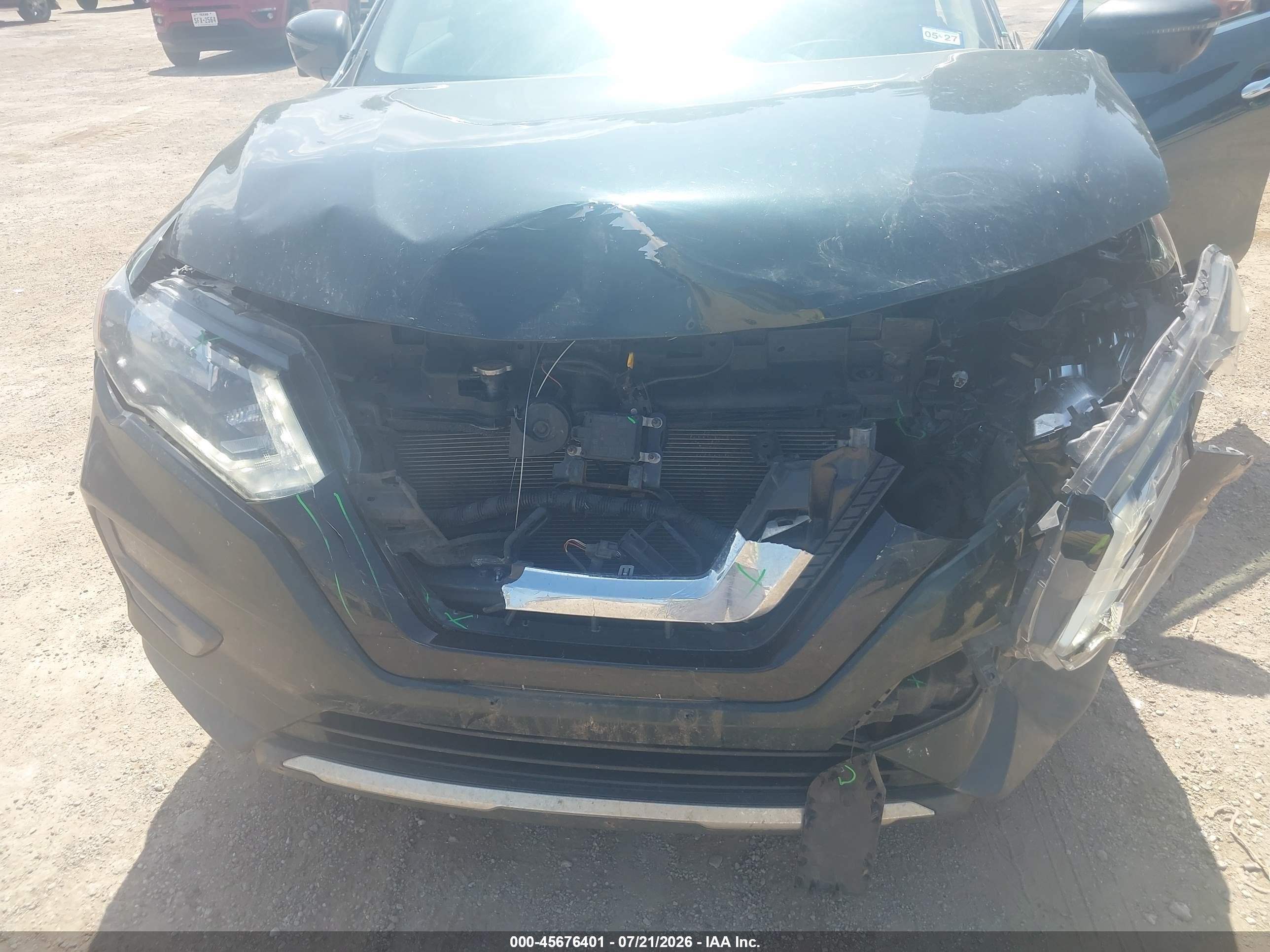 2018 Nissan Rogue Sv Green vin: 5N1AT2MV4JC767911