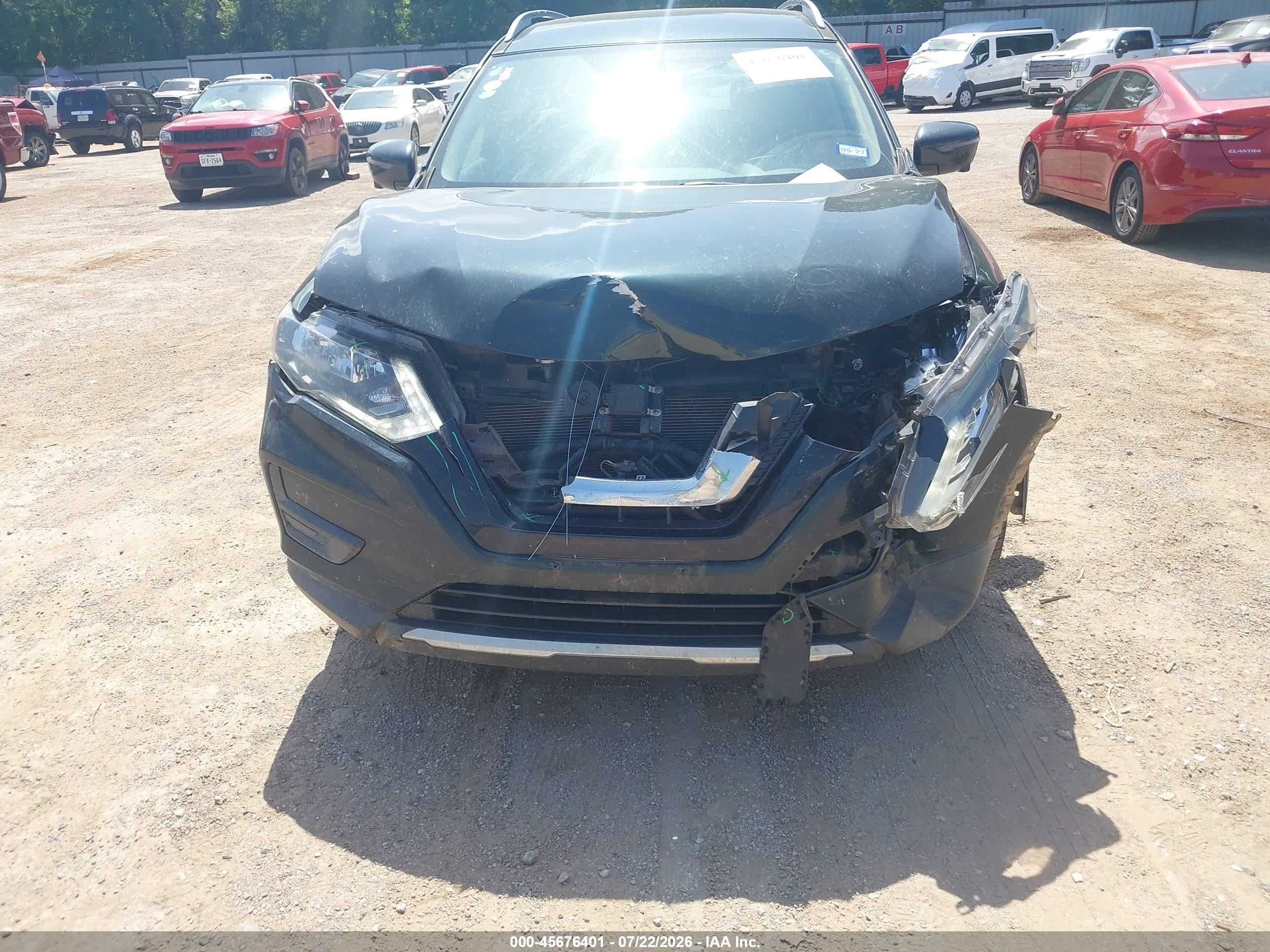 2018 Nissan Rogue Sv Green vin: 5N1AT2MV4JC767911