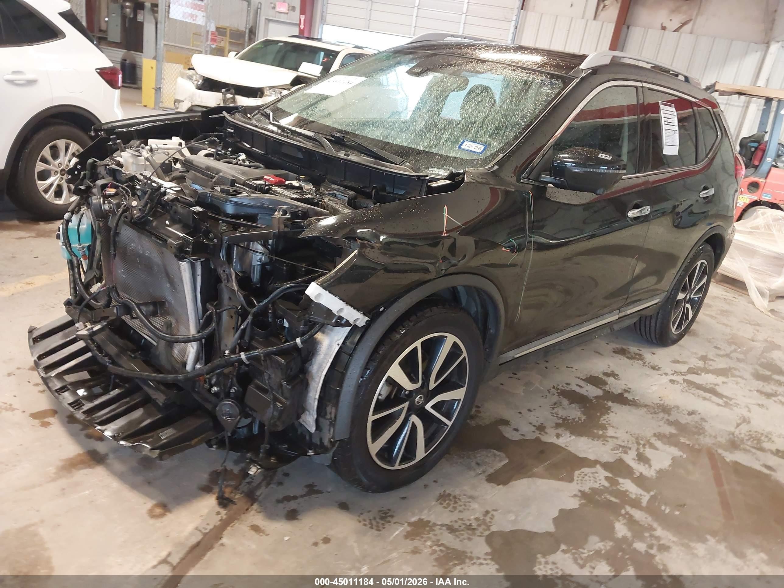 2019 Nissan Rogue Sl Черный vin: 5N1AT2MV4KC825050