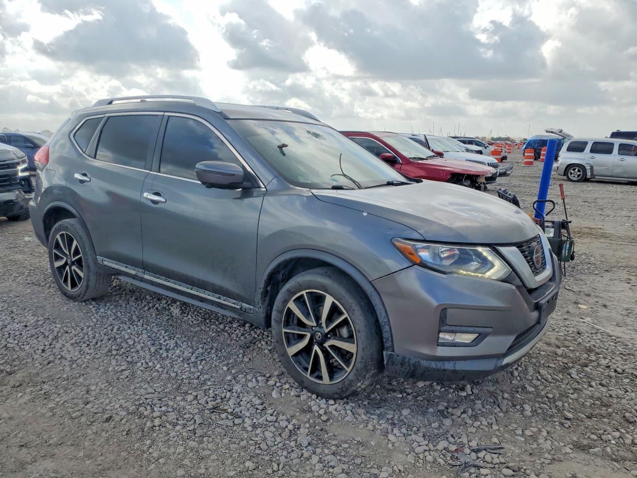 2020 Nissan Rogue Sl Gray vin: 5N1AT2MV4LC725127