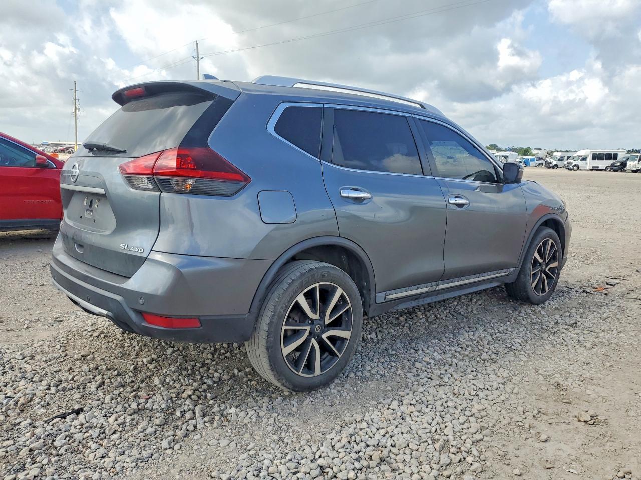 2020 Nissan Rogue Sl Gray vin: 5N1AT2MV4LC725127