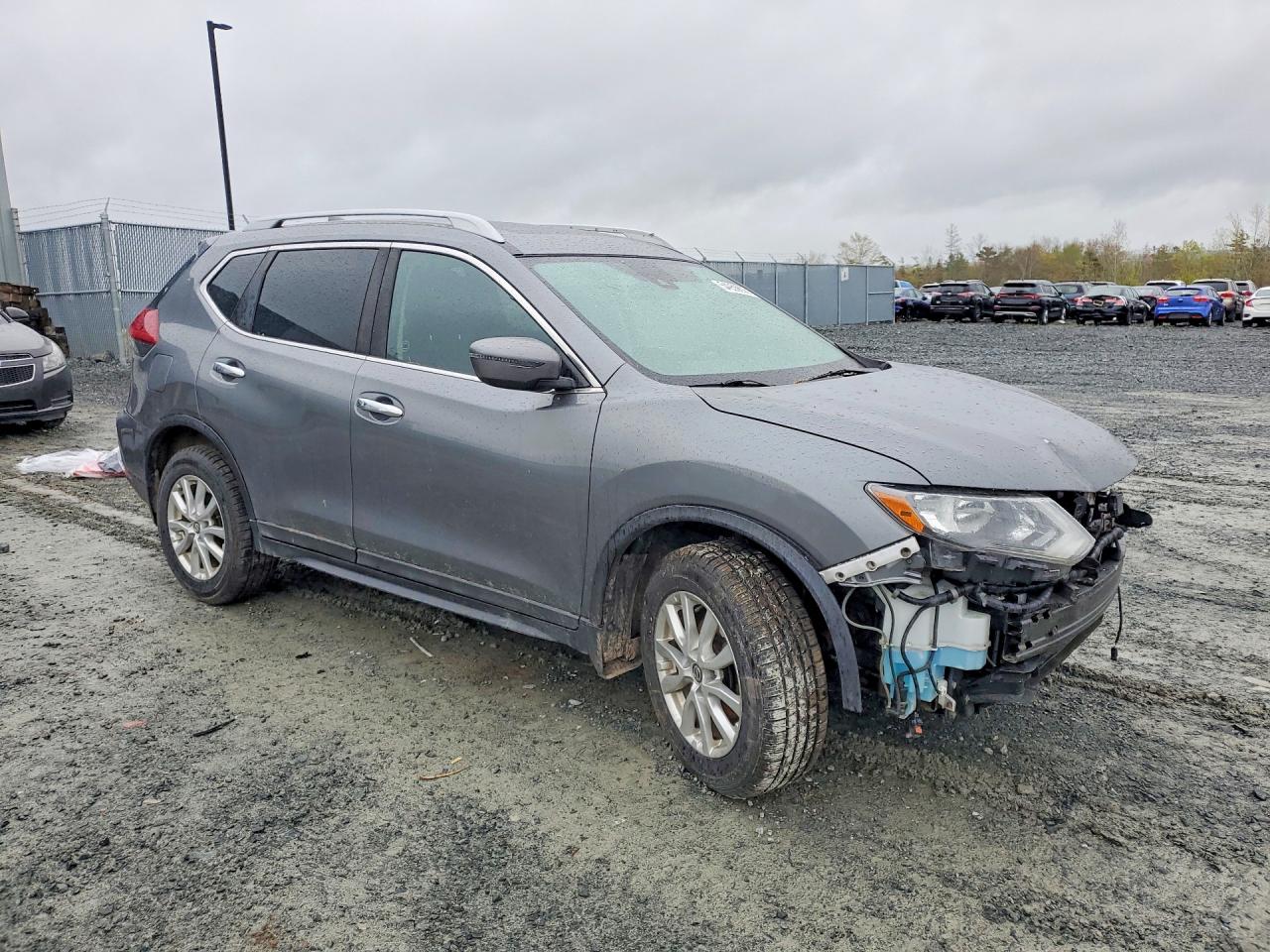 2020 Nissan Rogue S Gray vin: 5N1AT2MV4LC730828
