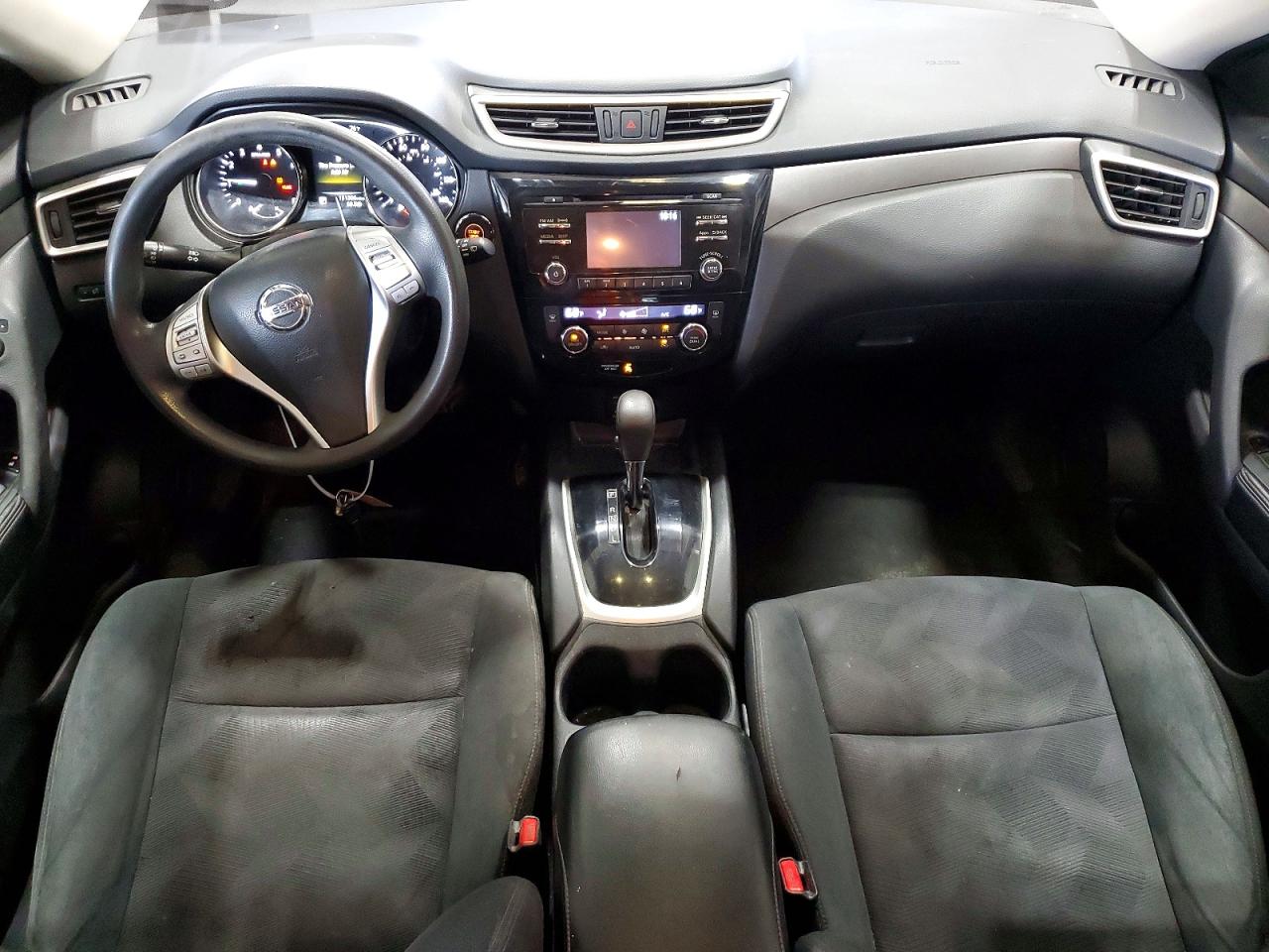 2014 Nissan Rogue Sv Red vin: 5N1AT2MV5EC750637