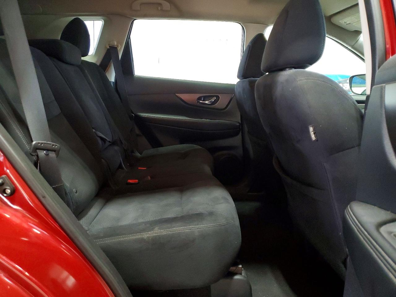 2014 Nissan Rogue Sv Red vin: 5N1AT2MV5EC750637