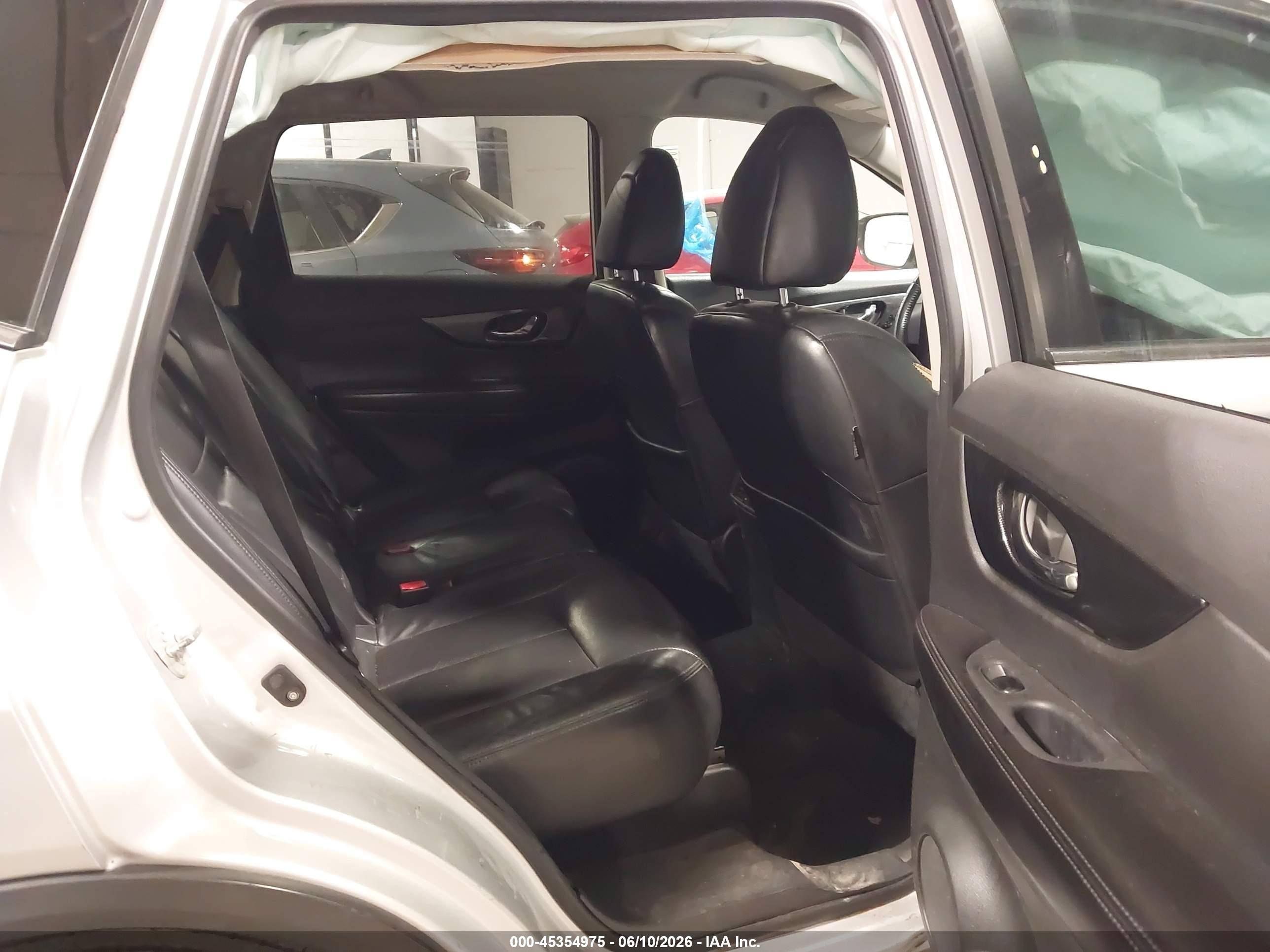 2014 Nissan Rogue Sl Silver vin: 5N1AT2MV5EC819004