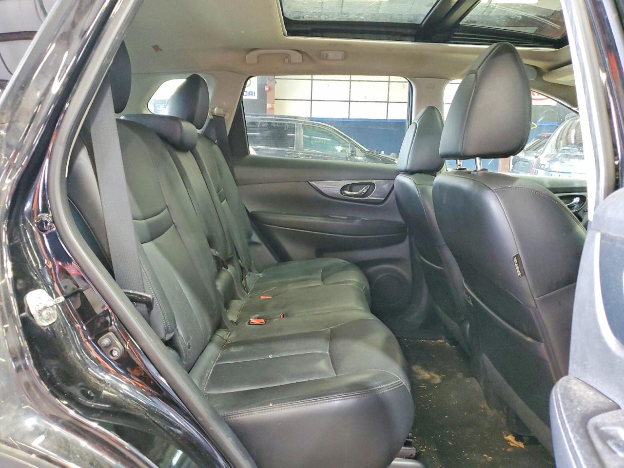 2014 Nissan Rogue Sl Black vin: 5N1AT2MV5EC823666