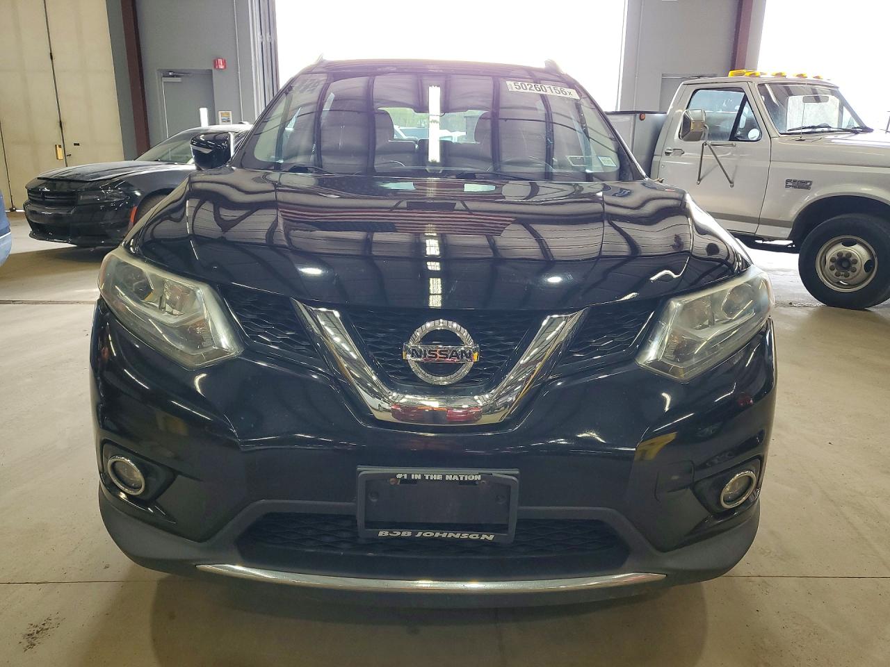2014 Nissan Rogue Sl Black vin: 5N1AT2MV5EC823666