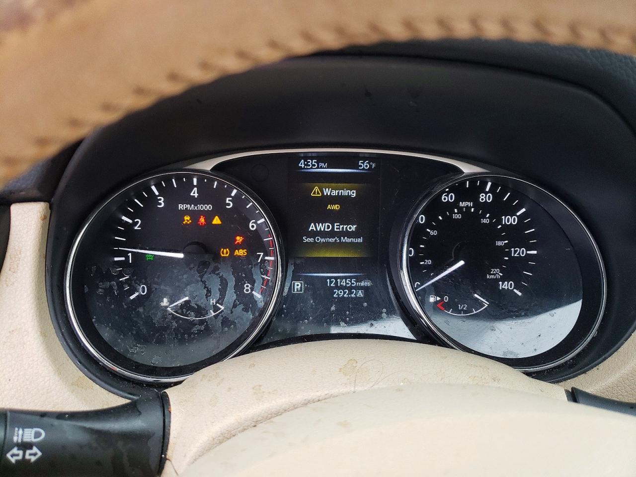 2014 Nissan Rogue Sl Серый vin: 5N1AT2MV5EC837826