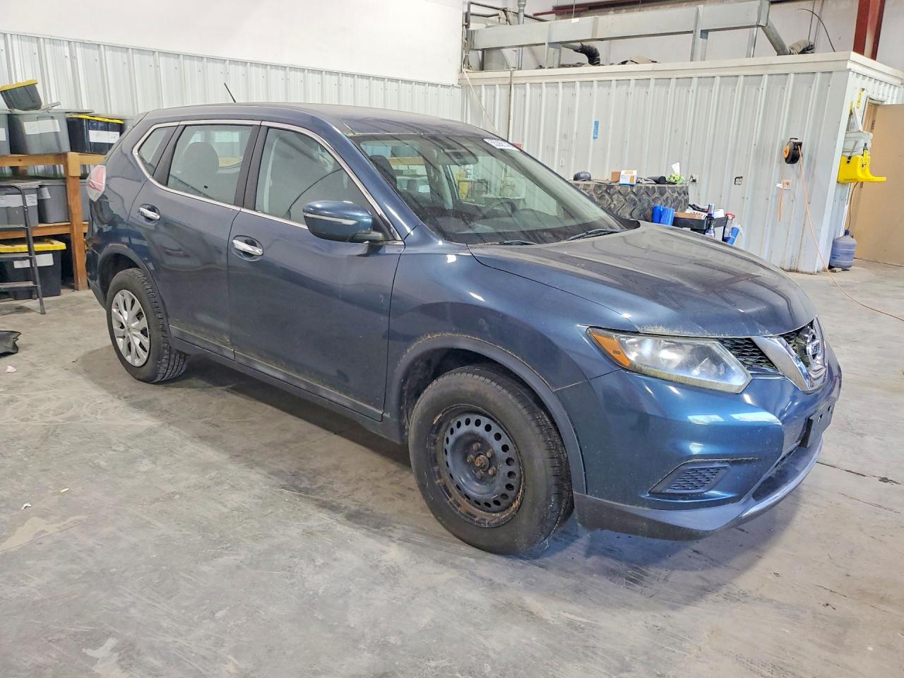 2014 Nissan Rogue S Бирюзовый vin: 5N1AT2MV5EC853668