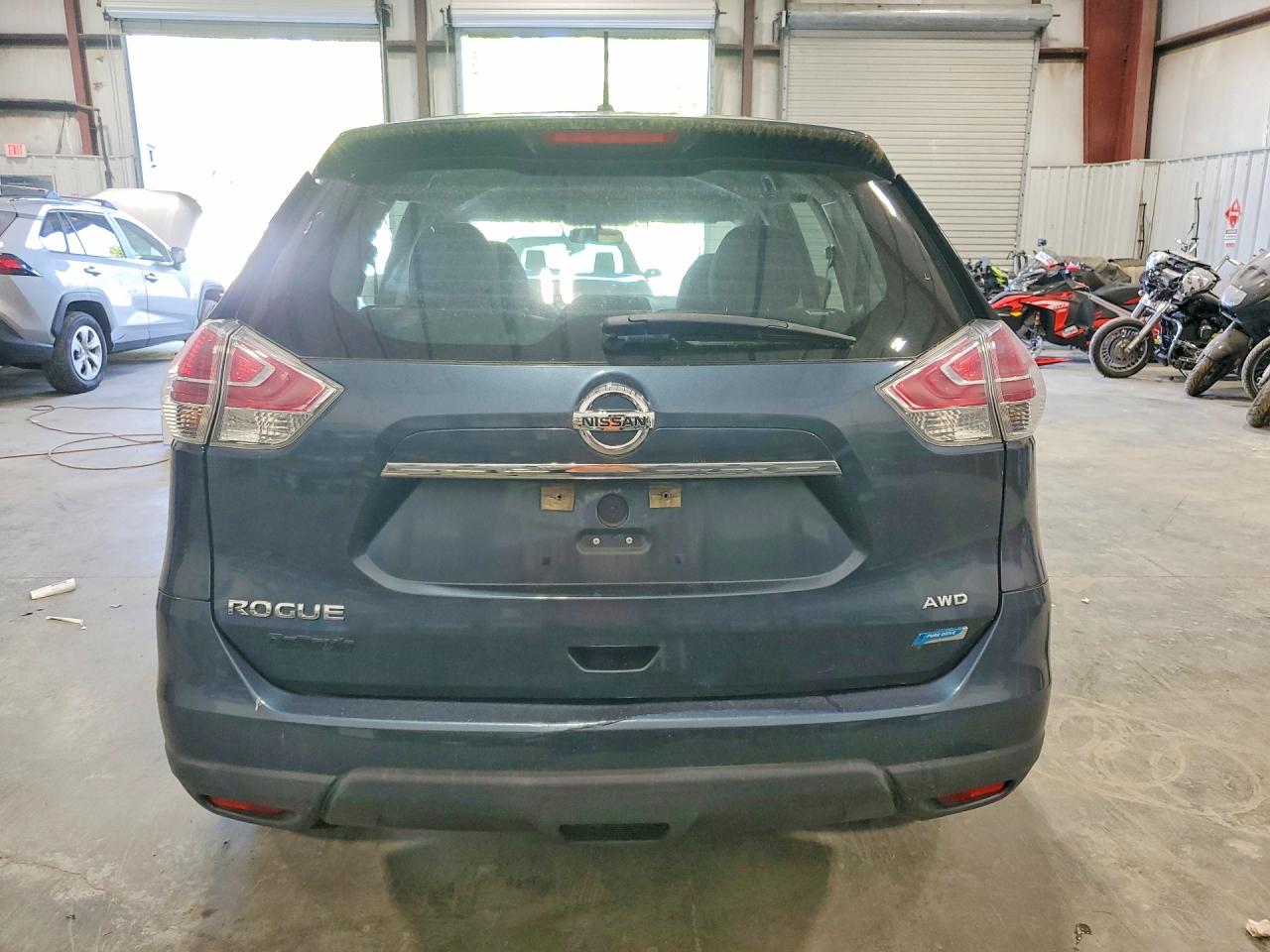 2014 Nissan Rogue S Бирюзовый vin: 5N1AT2MV5EC853668
