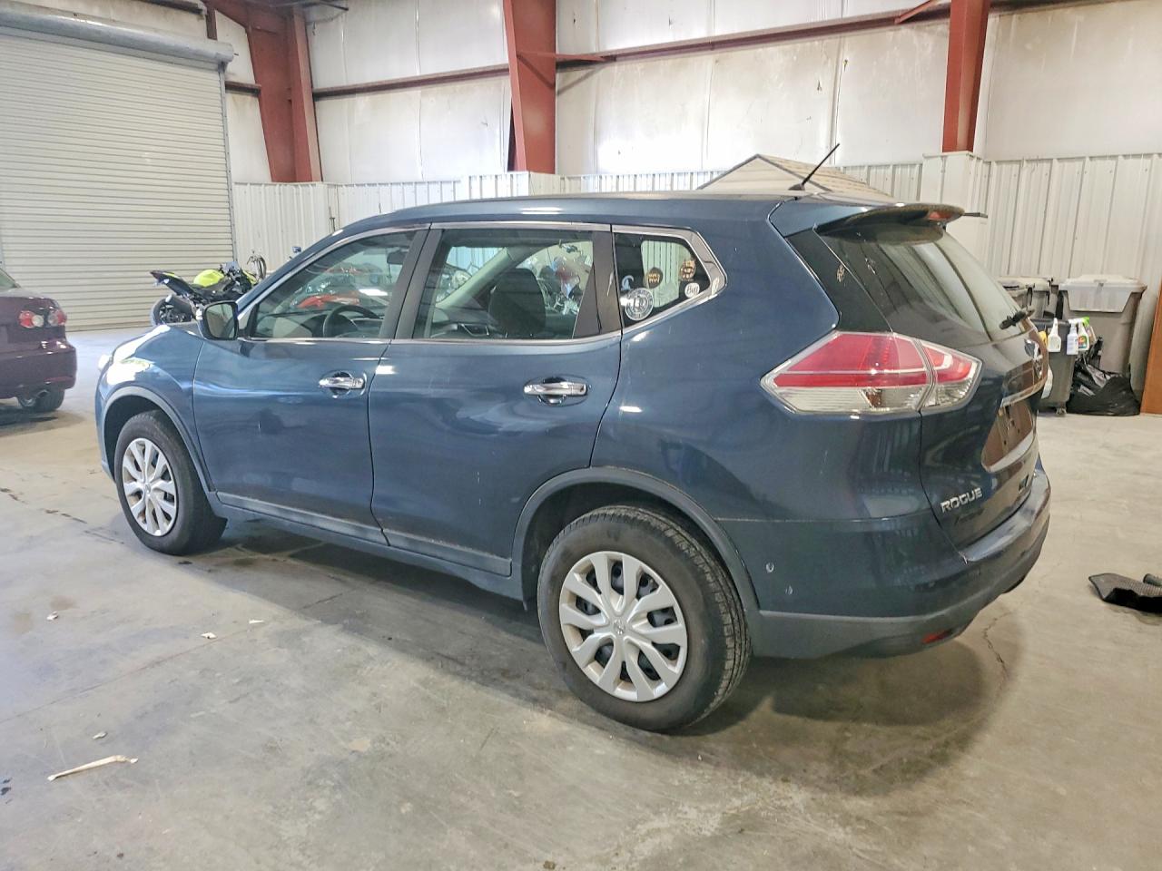 2014 Nissan Rogue S Бирюзовый vin: 5N1AT2MV5EC853668