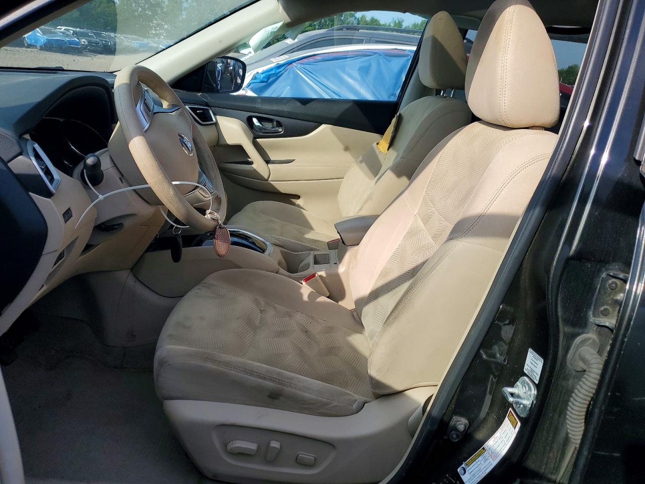 2014 Nissan Rogue Sv Charcoal vin: 5N1AT2MV5EC858708
