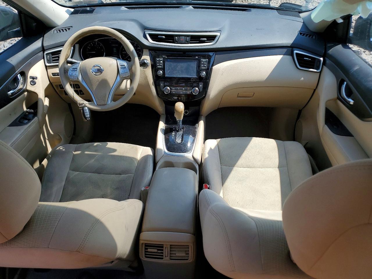 2014 Nissan Rogue Sv Charcoal vin: 5N1AT2MV5EC858708