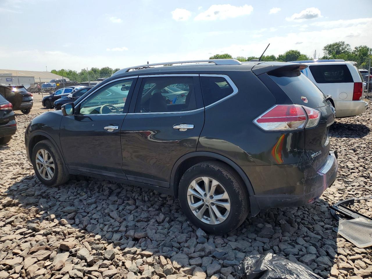 2014 Nissan Rogue Sv Charcoal vin: 5N1AT2MV5EC858708