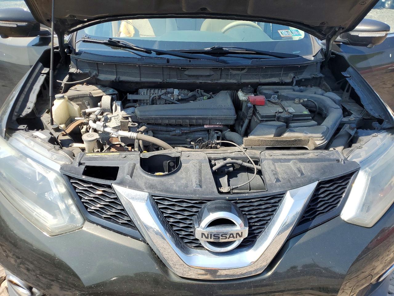 2014 Nissan Rogue Sv Charcoal vin: 5N1AT2MV5EC858708