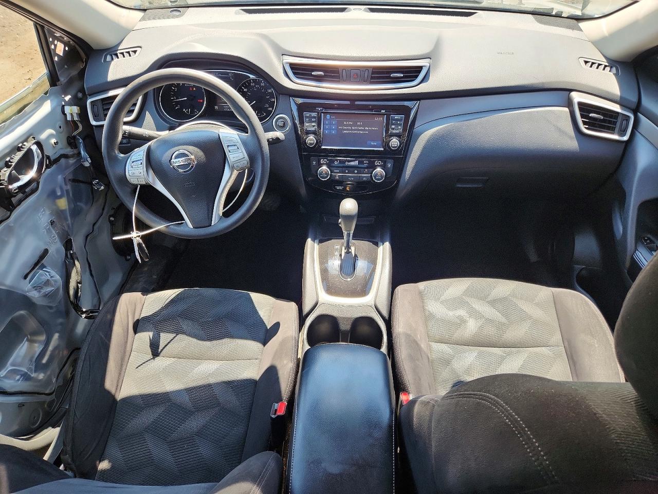2014 Nissan Rogue Sv Silver vin: 5N1AT2MV5EC871006