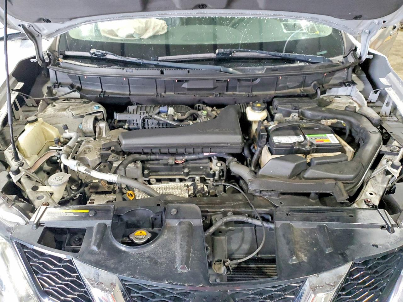 2015 Nissan Rogue Sl Silver vin: 5N1AT2MV5FC752695