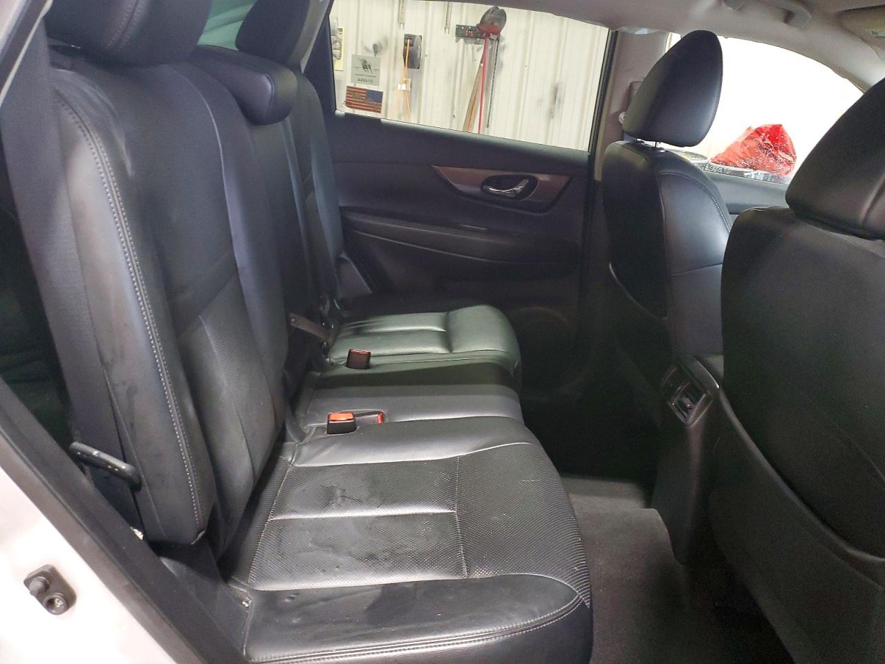 2015 Nissan Rogue Sl Silver vin: 5N1AT2MV5FC752695