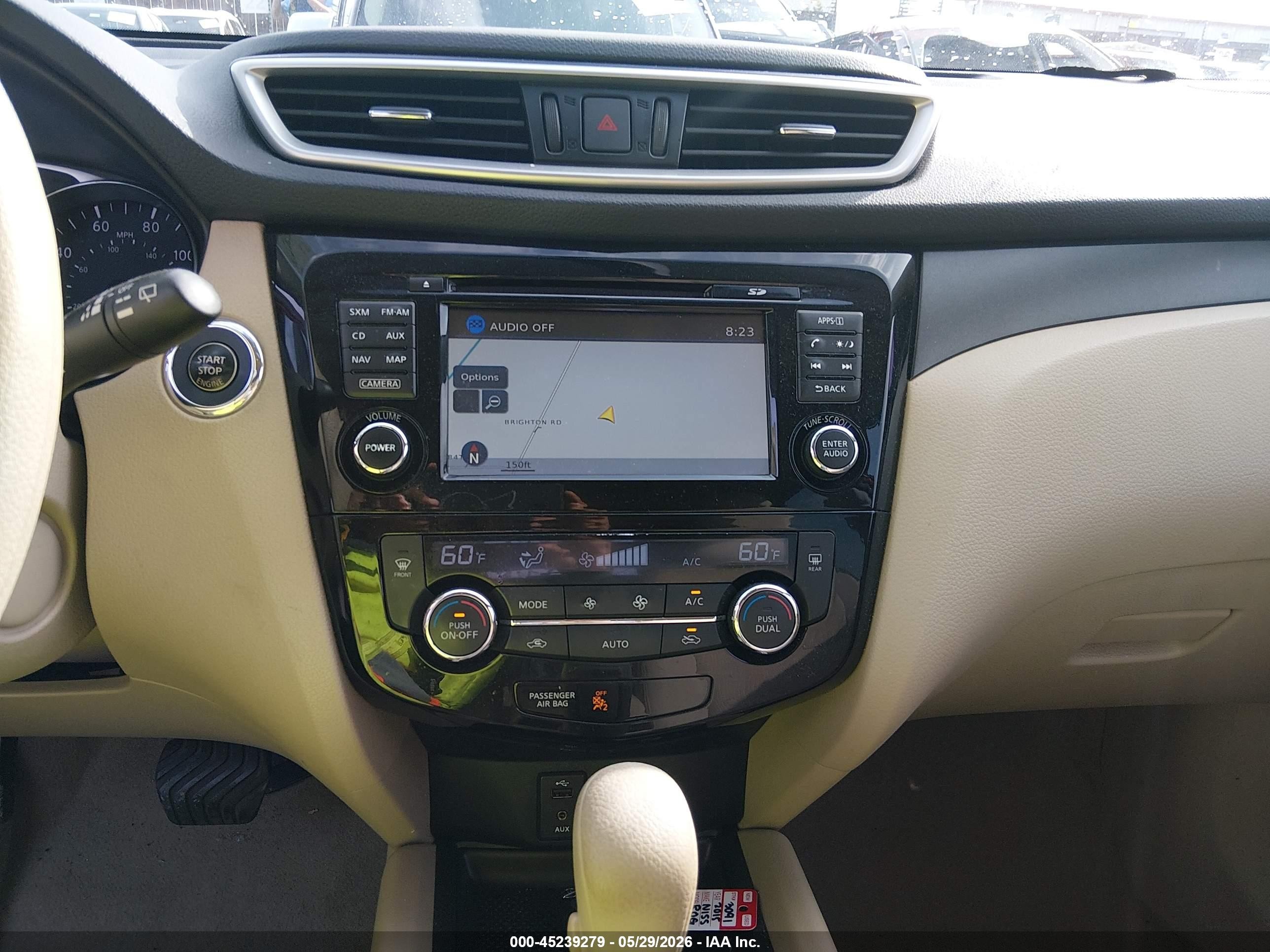 2015 Nissan Rogue Sv Red vin: 5N1AT2MV5FC762885