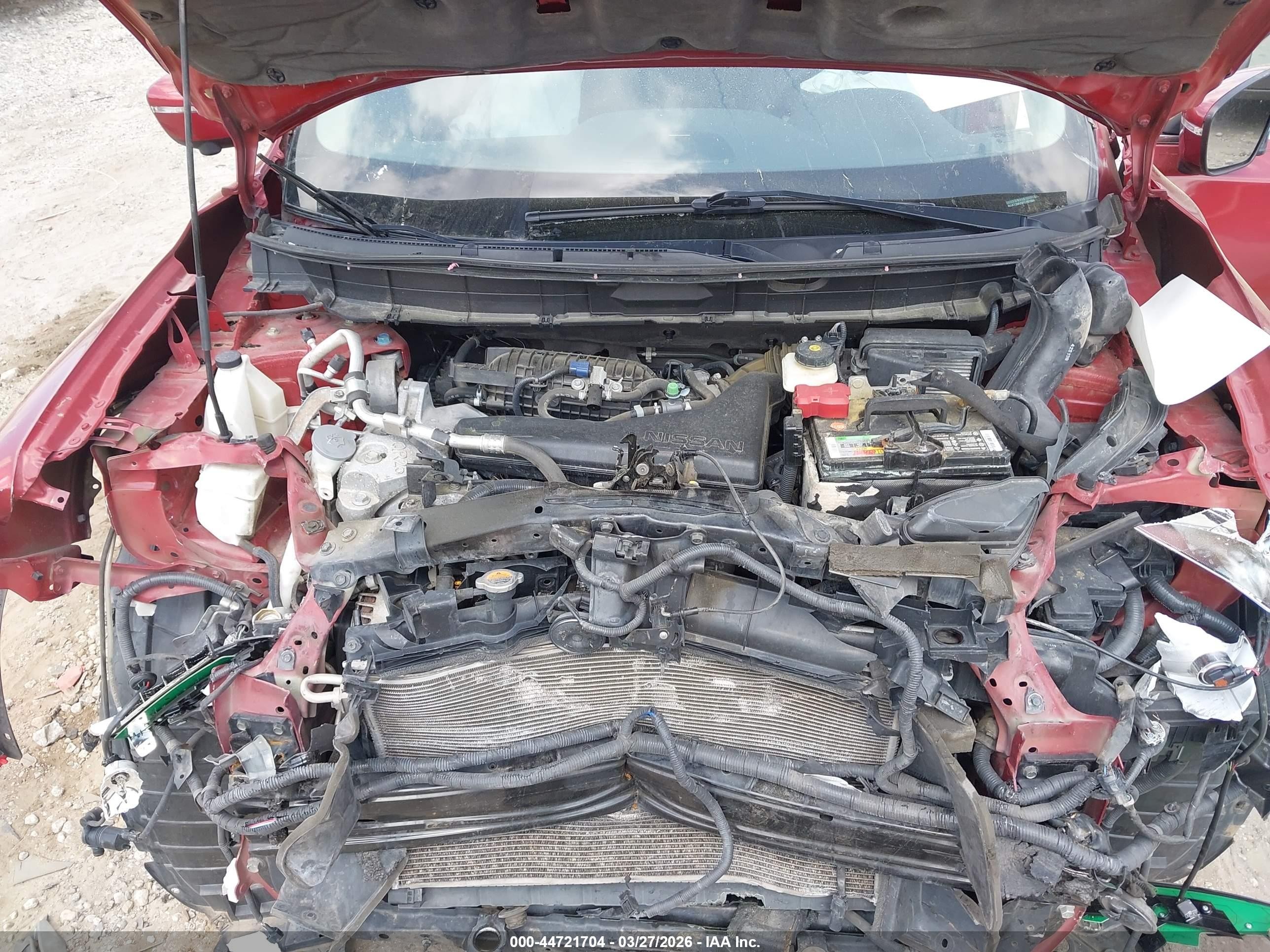 2015 Nissan Rogue Sl Красный vin: 5N1AT2MV5FC781954