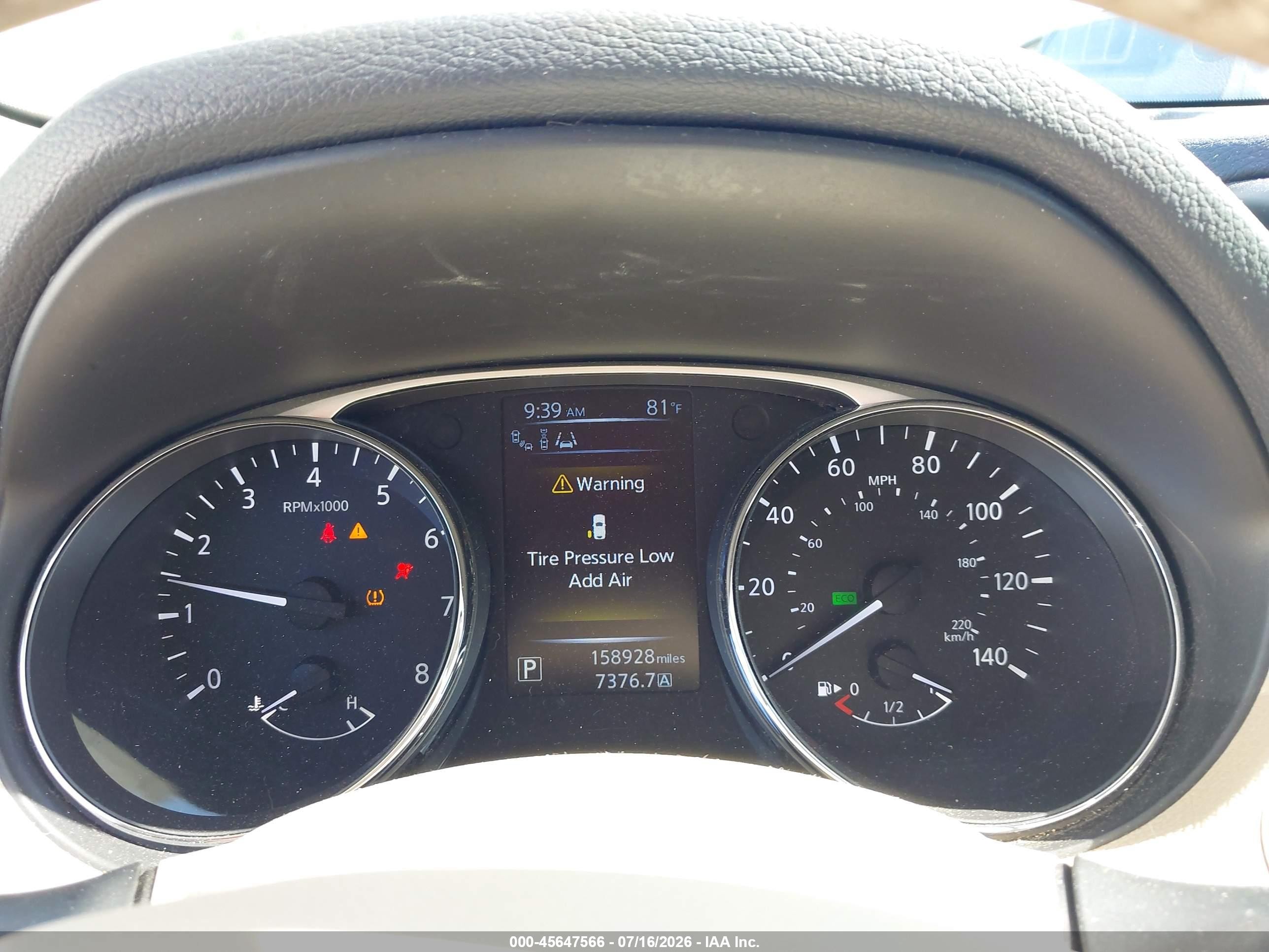 2015 Nissan Rogue Sl White vin: 5N1AT2MV5FC809381
