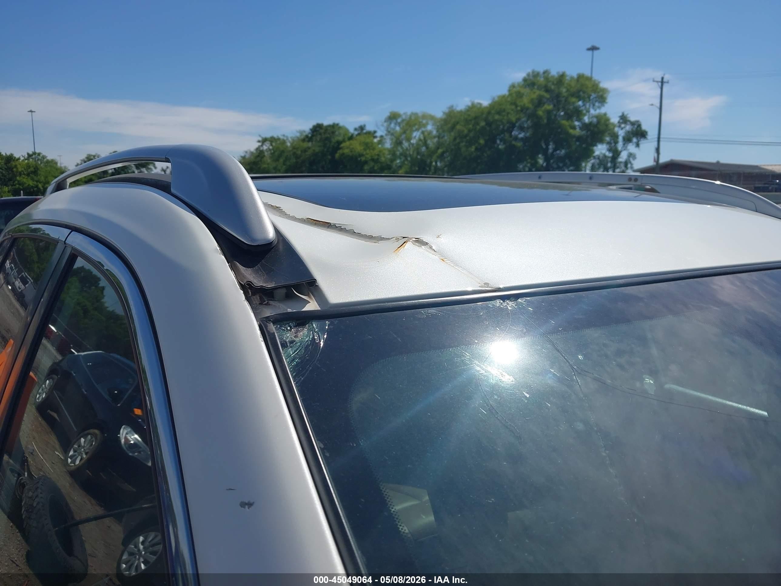 2015 Nissan Rogue Sl White vin: 5N1AT2MV5FC809848