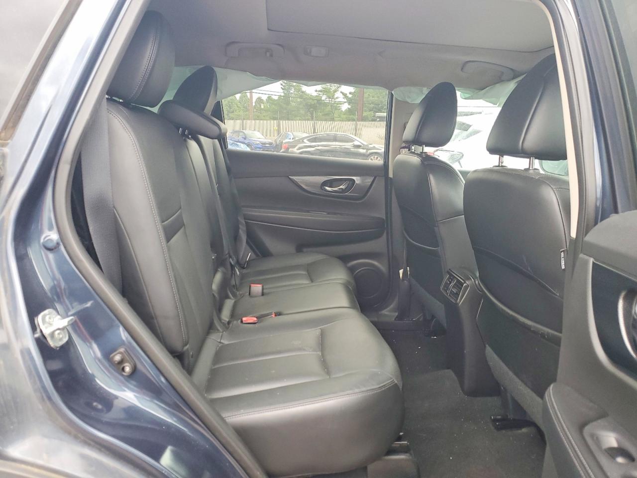 2015 Nissan Rogue Sl Blue vin: 5N1AT2MV5FC819473