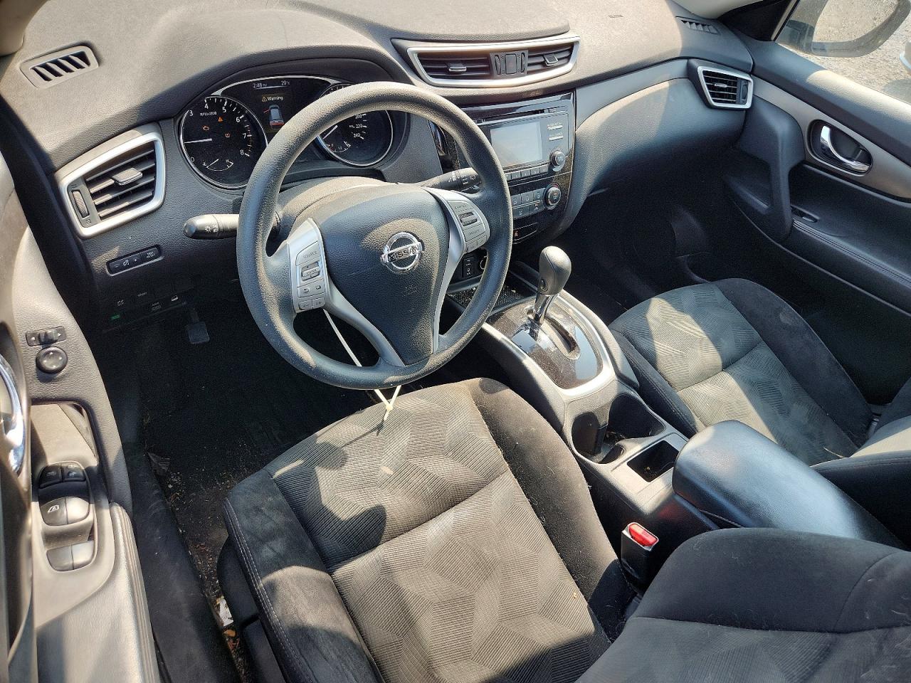 2015 Nissan Rogue S Gray vin: 5N1AT2MV5FC819859