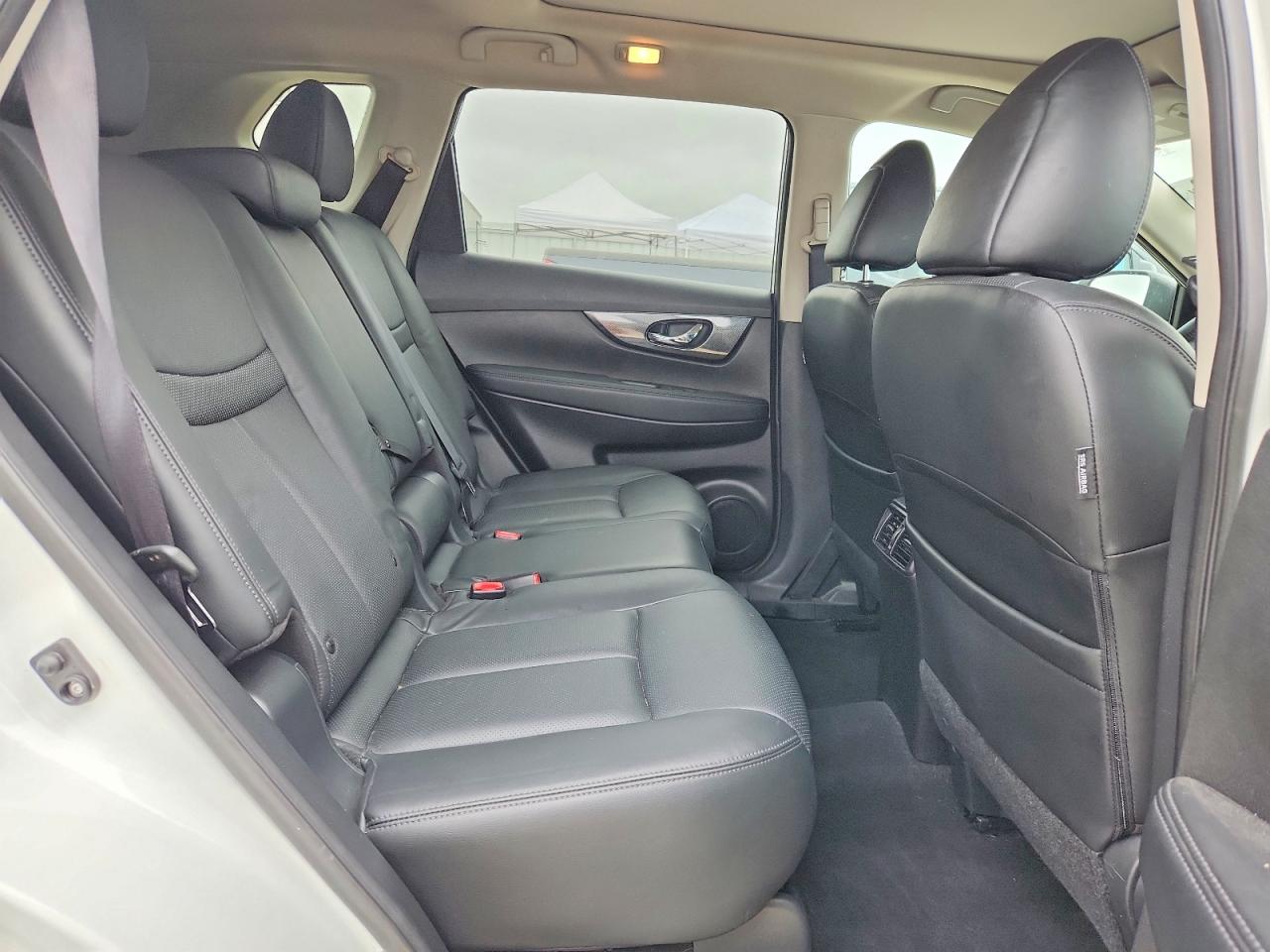 2015 Nissan Rogue Sl White vin: 5N1AT2MV5FC819974