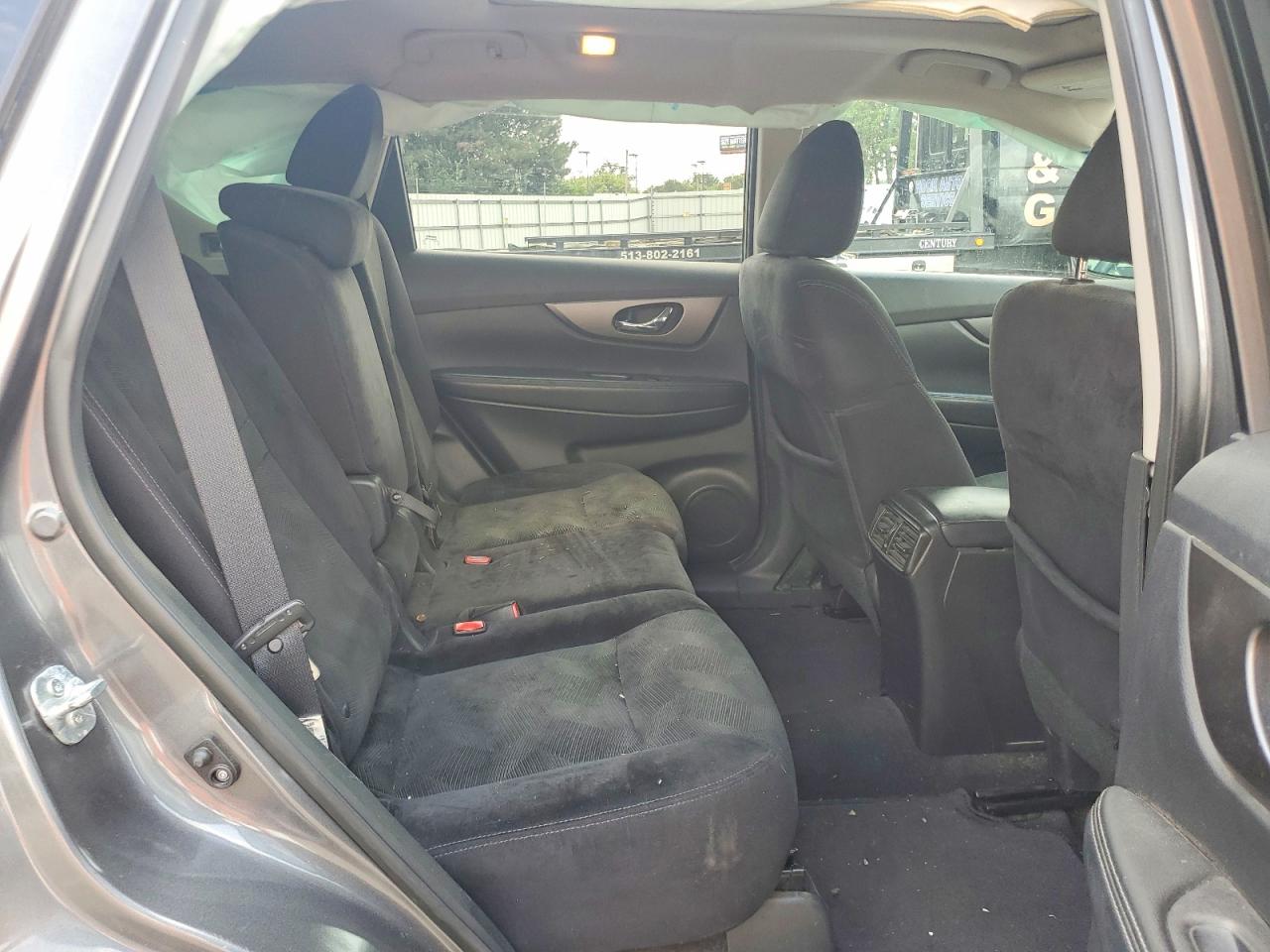 2015 Nissan Rogue Sv Gray vin: 5N1AT2MV5FC828609