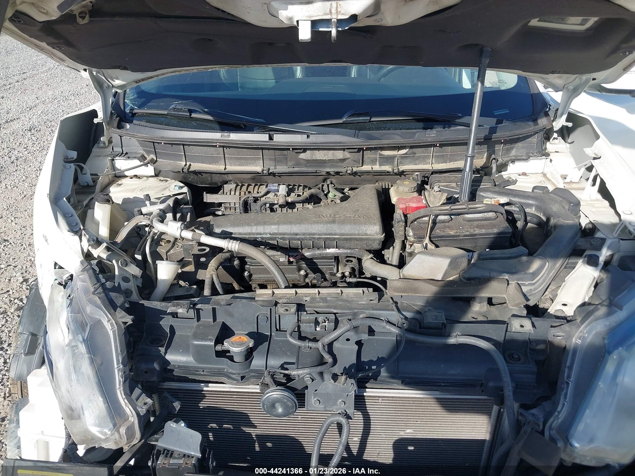 2015 Nissan Rogue Sl White vin: 5N1AT2MV5FC830263