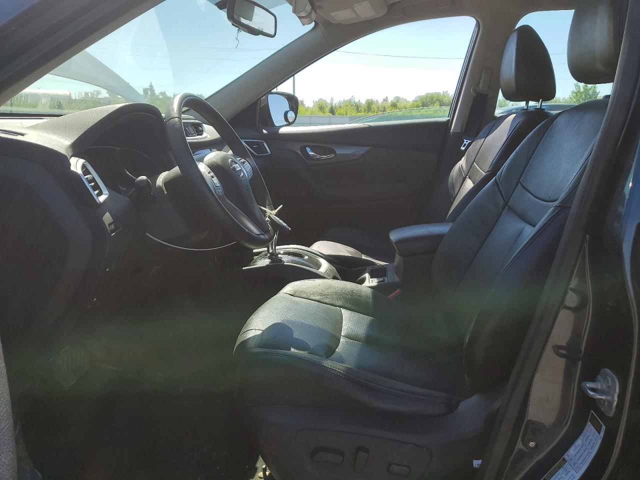 2015 Nissan Rogue S Blue vin: 5N1AT2MV5FC834958