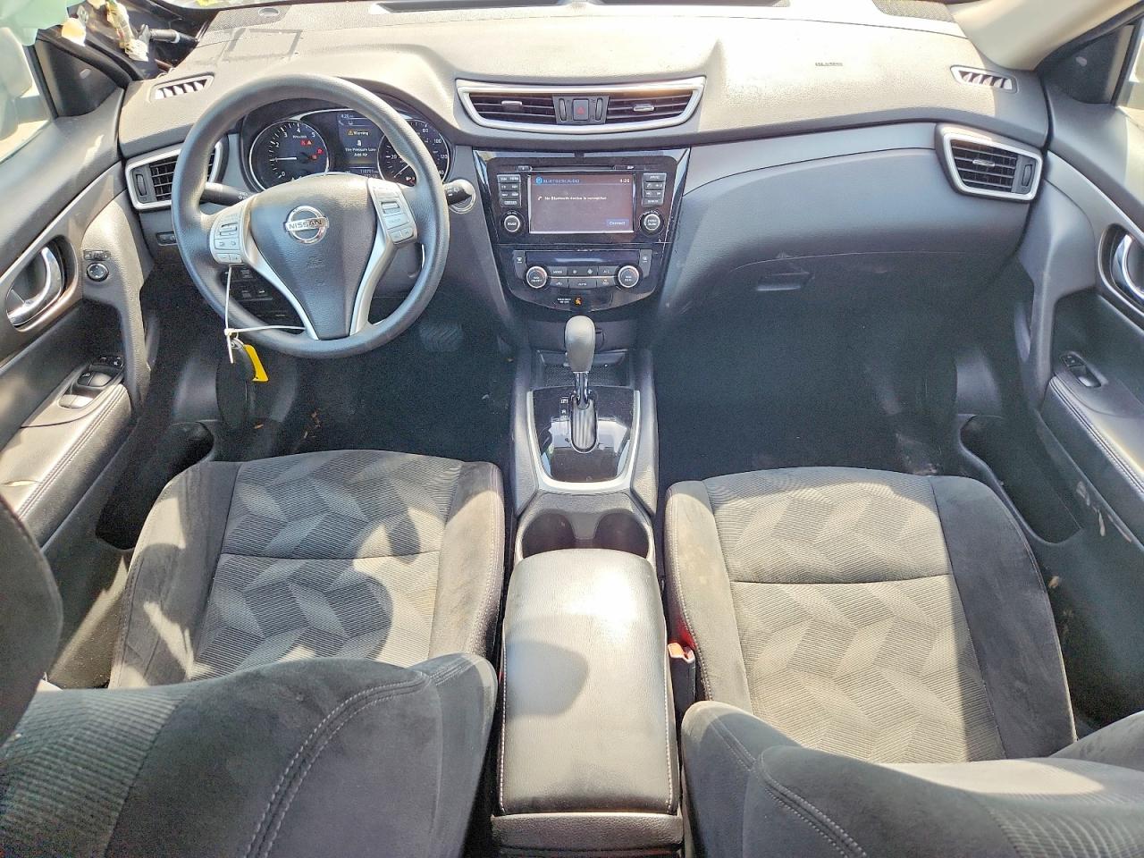 2015 Nissan Rogue S Gray vin: 5N1AT2MV5FC848682