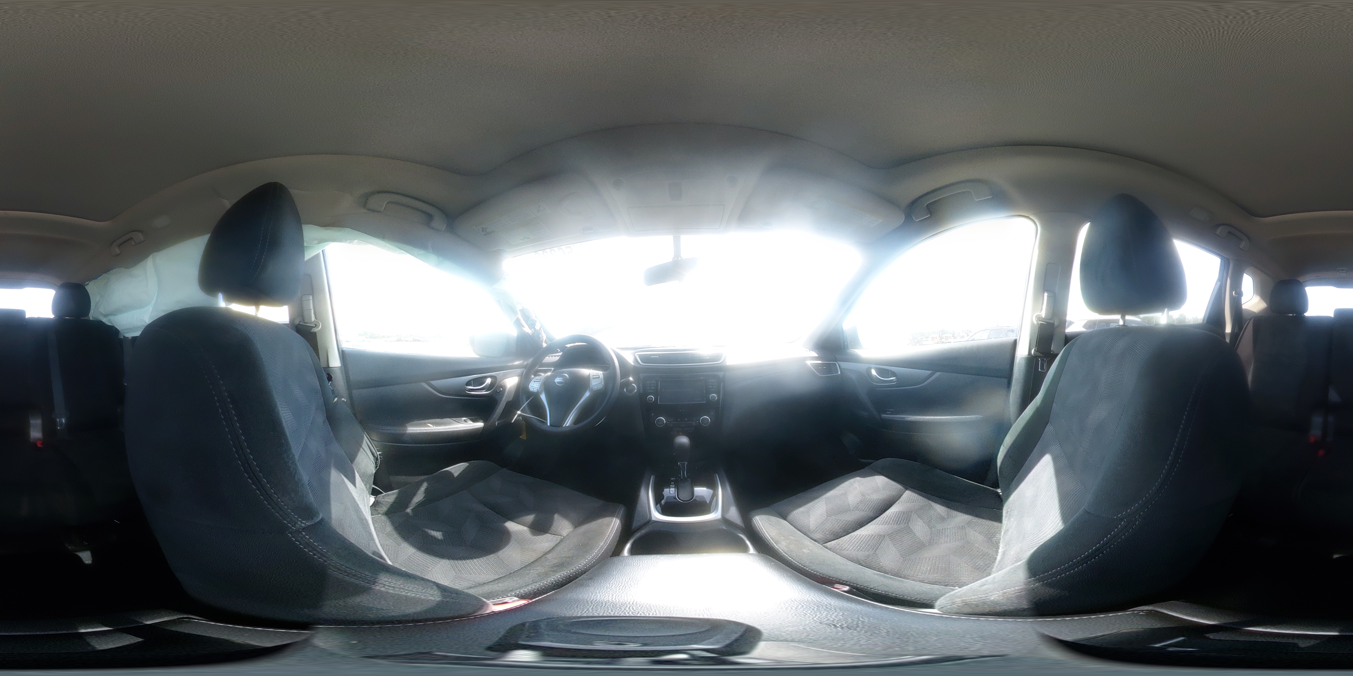 2015 Nissan Rogue S Gray vin: 5N1AT2MV5FC848682