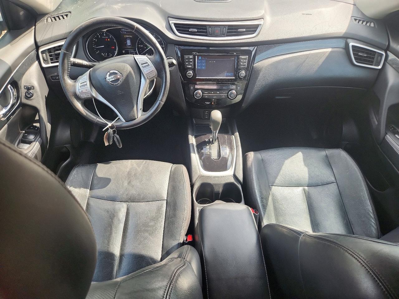 2015 Nissan Rogue S Gray vin: 5N1AT2MV5FC848990