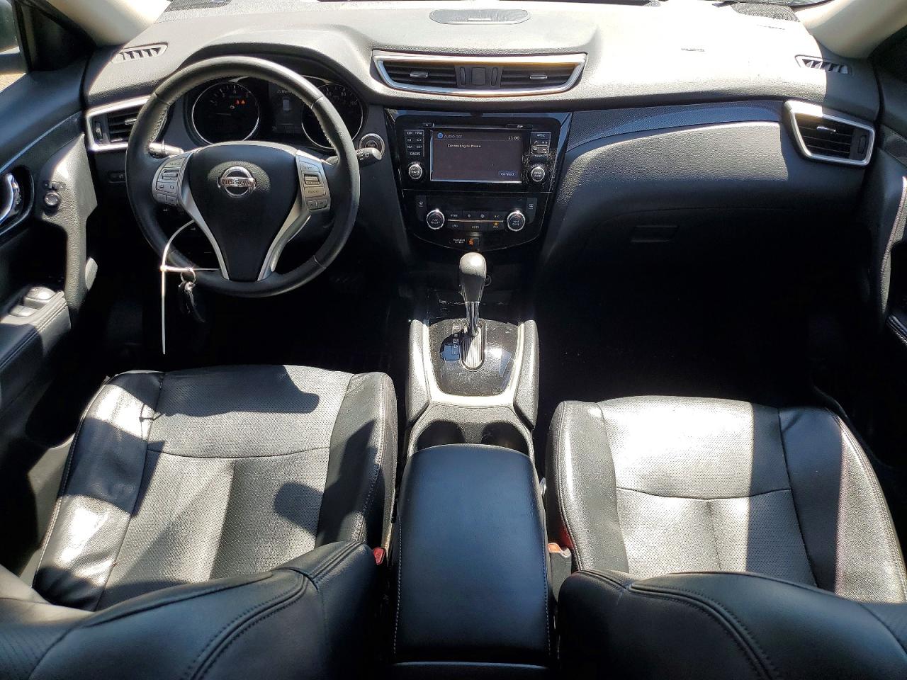 2015 Nissan Rogue Sl Gray vin: 5N1AT2MV5FC872884