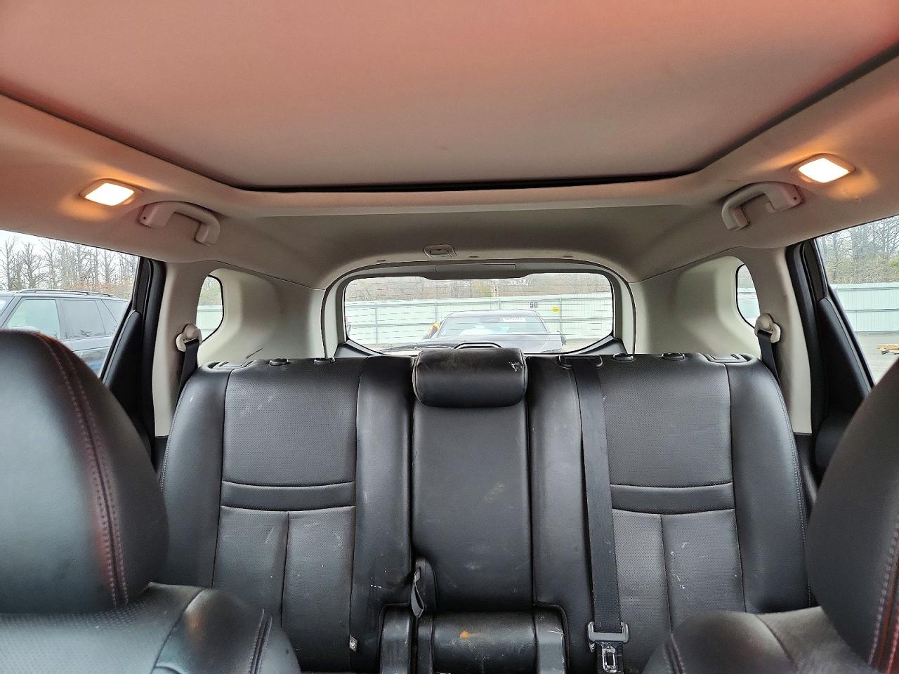 2015 Nissan Rogue Sl Черный vin: 5N1AT2MV5FC876689