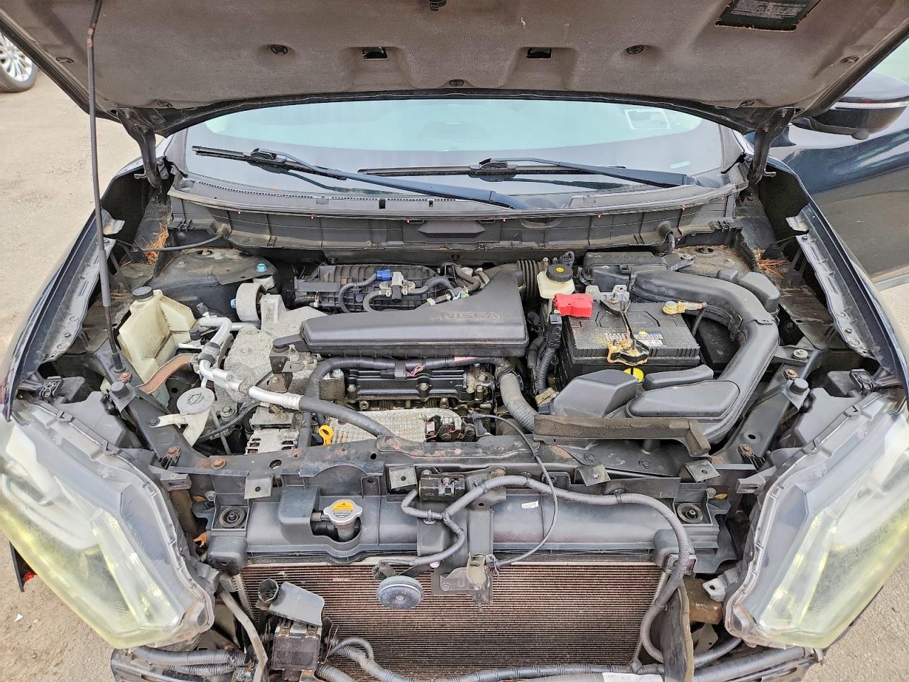 2015 Nissan Rogue Sl Черный vin: 5N1AT2MV5FC876689