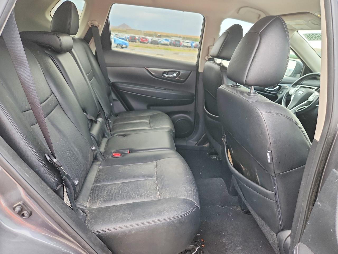 2015 Nissan Rogue Sl Gray vin: 5N1AT2MV5FC905382