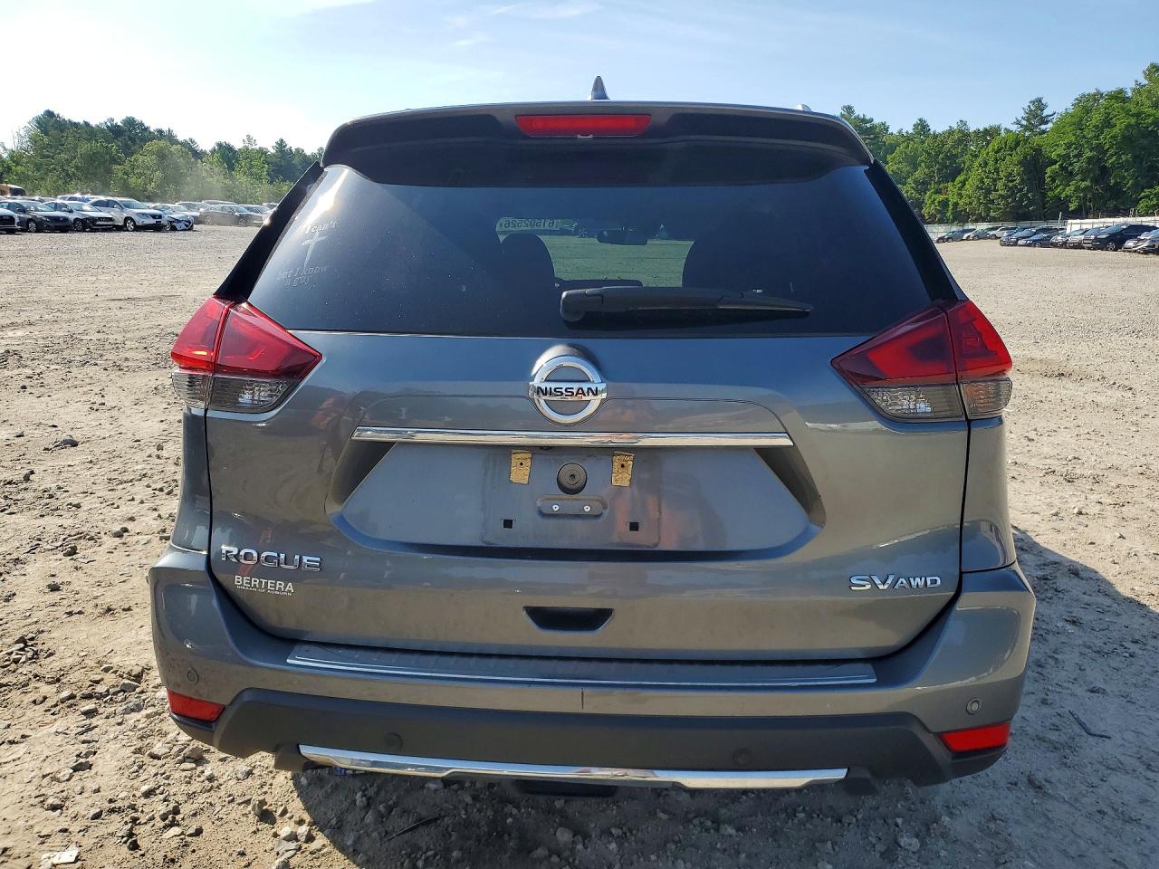 2019 Nissan Rogue Sv Gray vin: 5N1AT2MV5KC731839