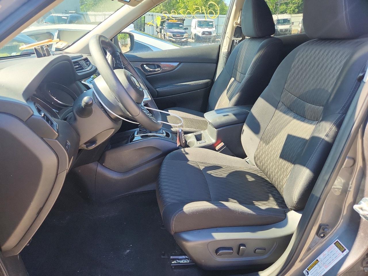 2019 Nissan Rogue Sv Gray vin: 5N1AT2MV5KC731839