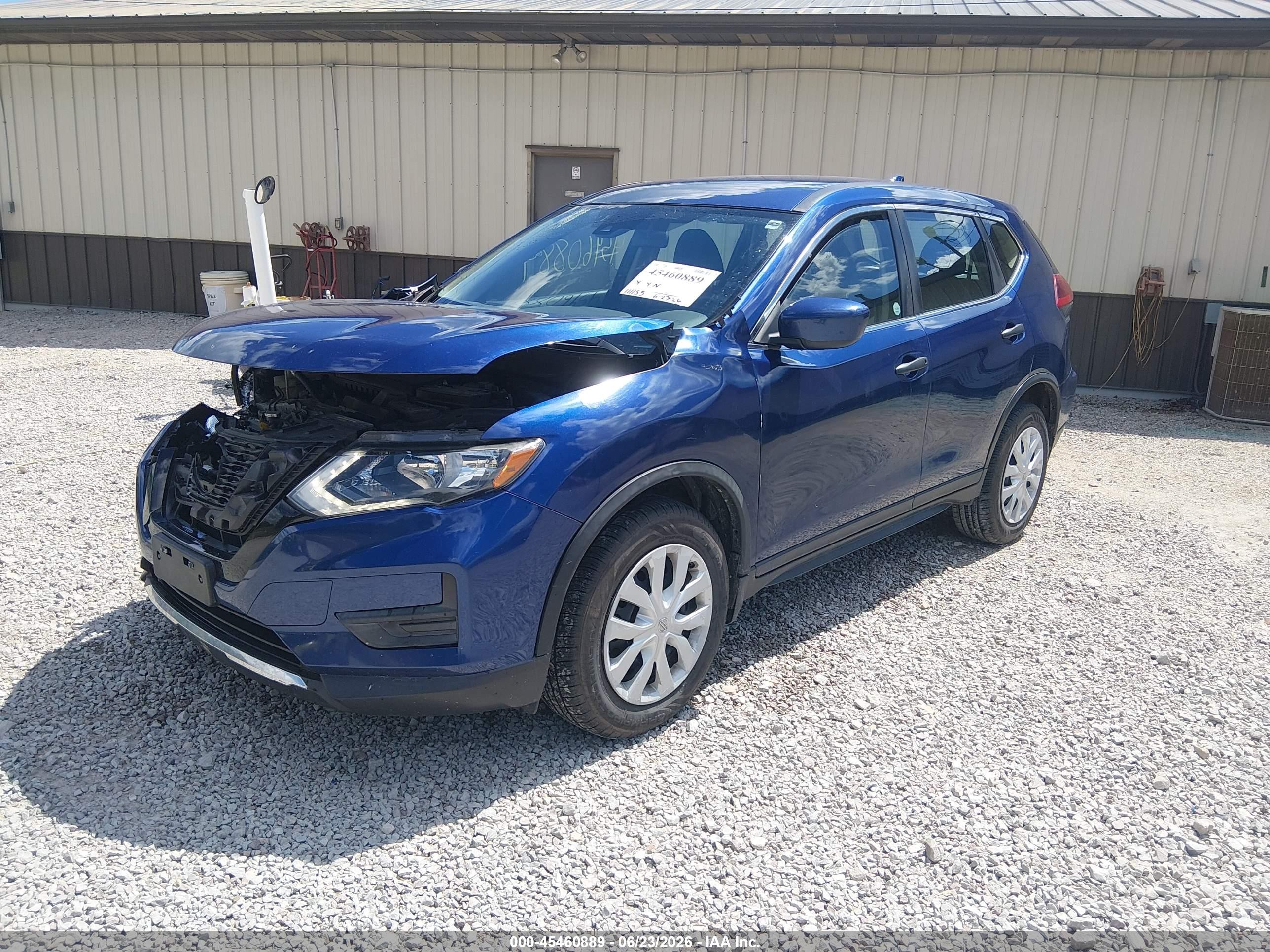 2019 Nissan Rogue S Blue vin: 5N1AT2MV5KC798683