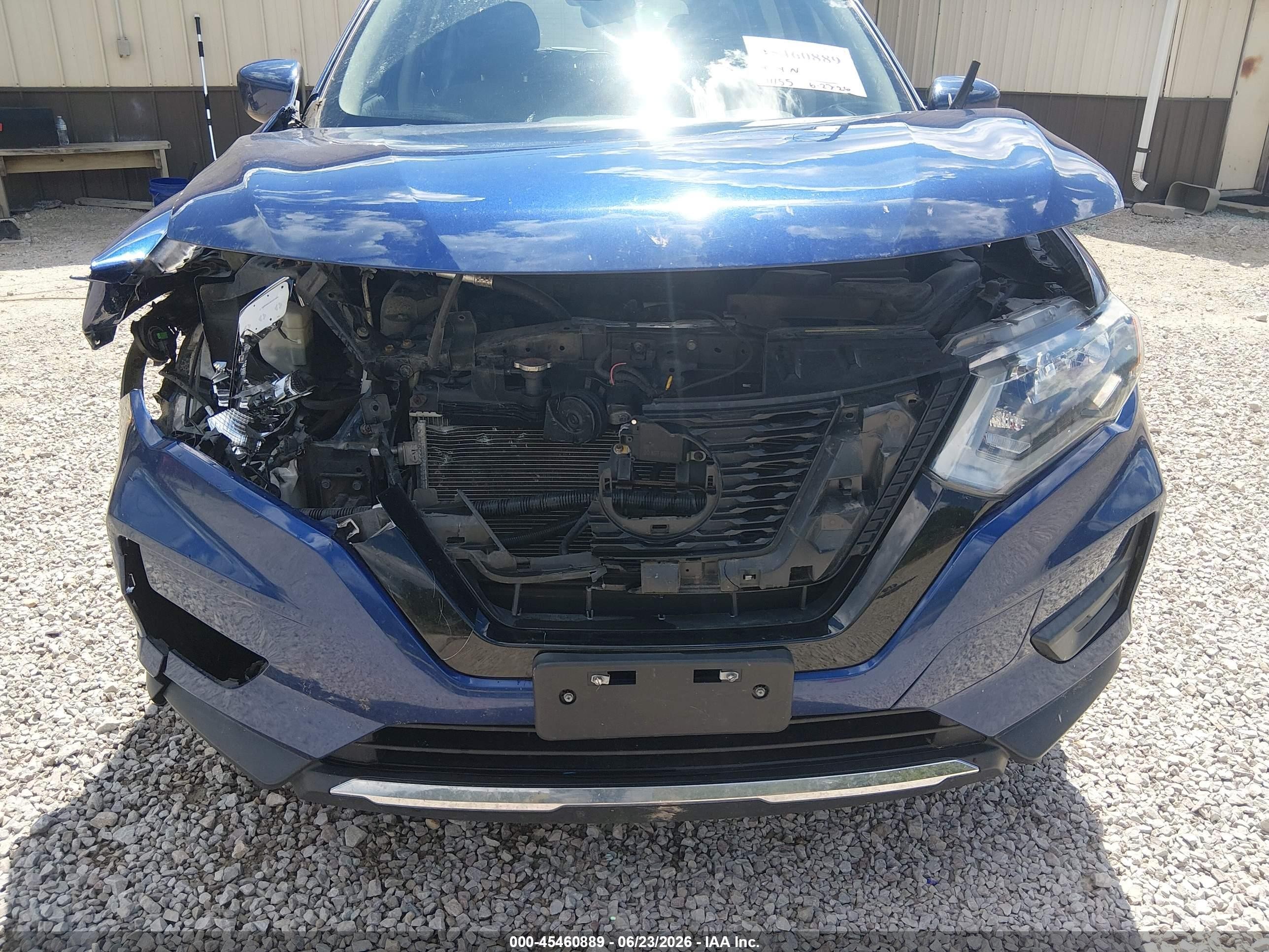 2019 Nissan Rogue S Blue vin: 5N1AT2MV5KC798683