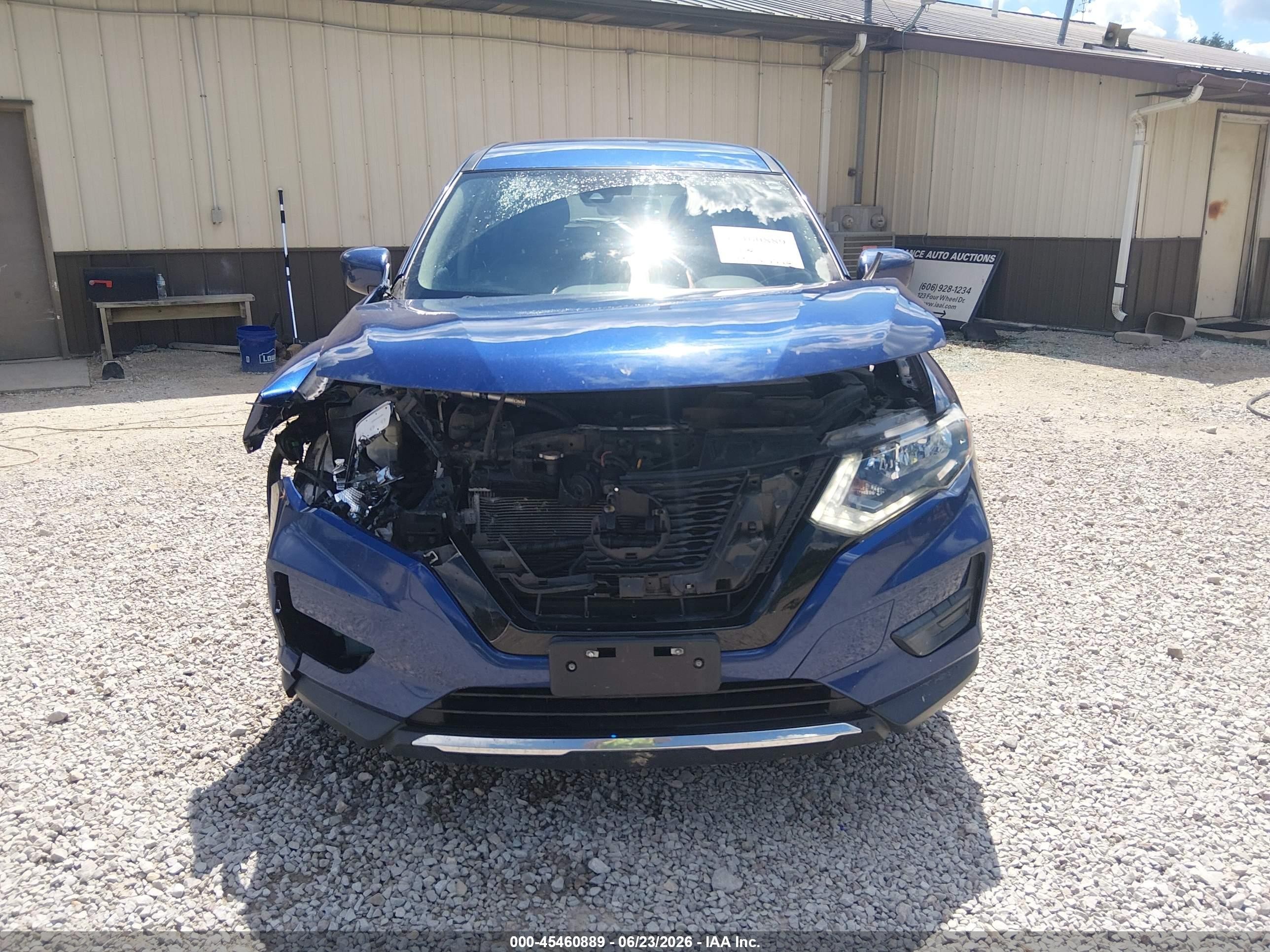 2019 Nissan Rogue S Blue vin: 5N1AT2MV5KC798683