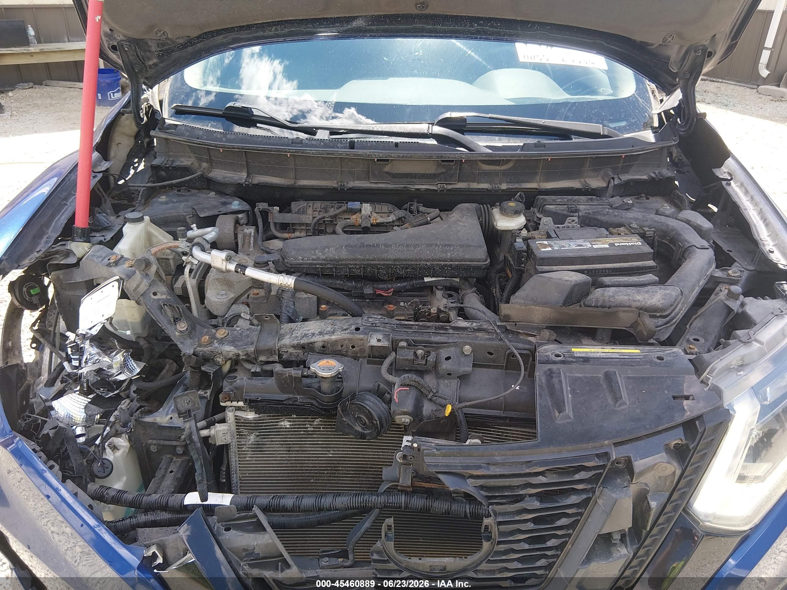 2019 Nissan Rogue S Blue vin: 5N1AT2MV5KC798683