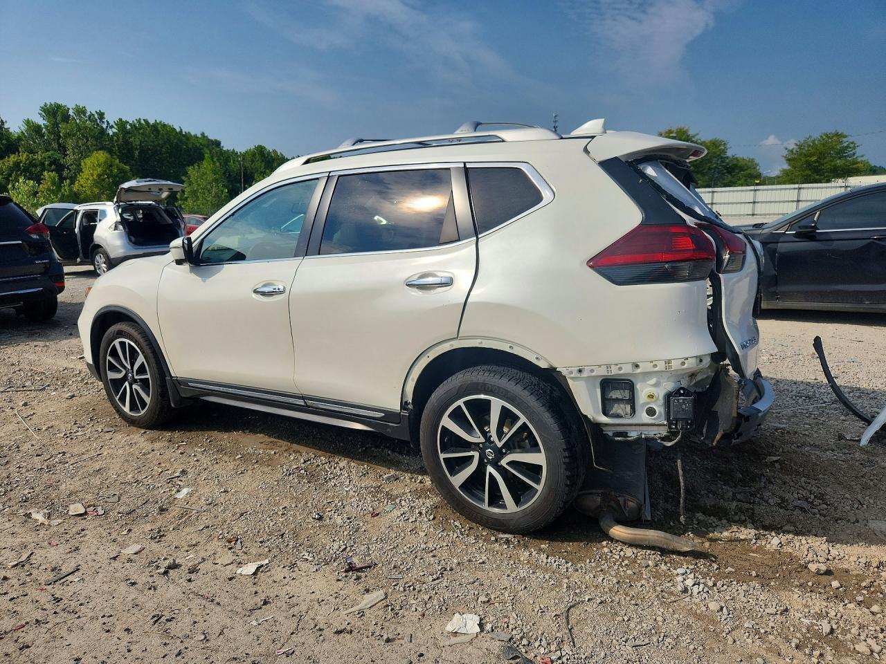 2019 Nissan Rogue Sl White vin: 5N1AT2MV5KC840298