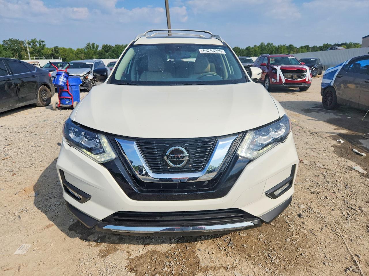 2019 Nissan Rogue Sl White vin: 5N1AT2MV5KC840298