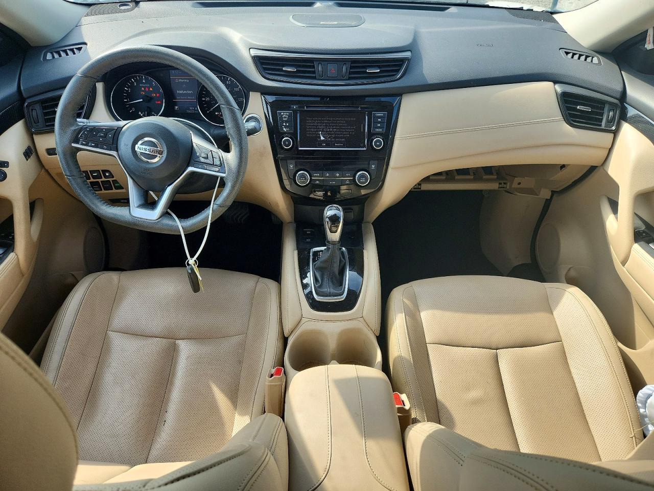2019 Nissan Rogue Sl White vin: 5N1AT2MV5KC840298